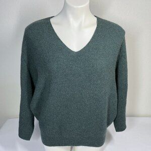 The Reset R Label Sweater Size Large Dolman Sleeve Wool Cashmere Blend